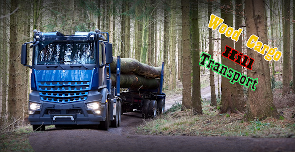 Pk Wood Cargo Truck Driver For PC 3