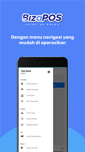 BizaPOS Screen 2