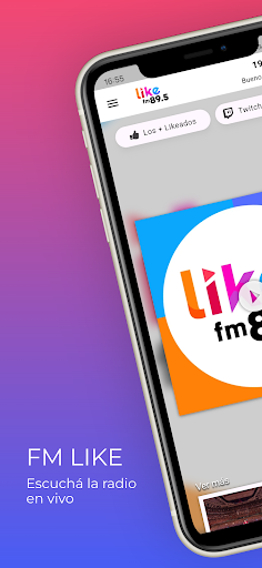 Android application FM LIKE 89.5 (App Oficial) screenshort