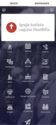Android application Igreja Batista R. Filadélfia screenshort