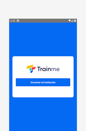 Android application TrainMe Education screenshort
