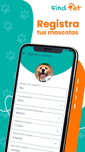 Find Pet Test Screen 2