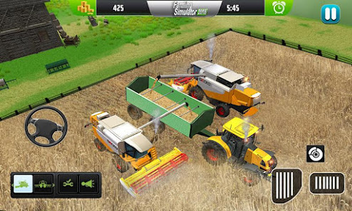 Captura 3 tractor cosechadora agricultor android