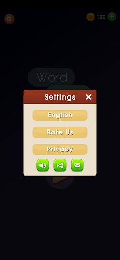 Android application Wordplei - Juego de palabras screenshort