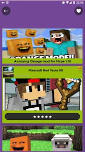 Annoying Orange Minecraft Mod