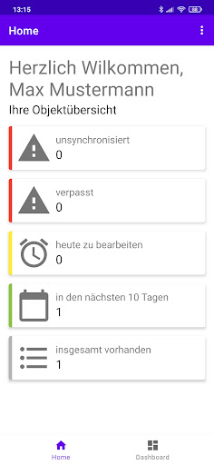 Android application IBP SelfCheck screenshort