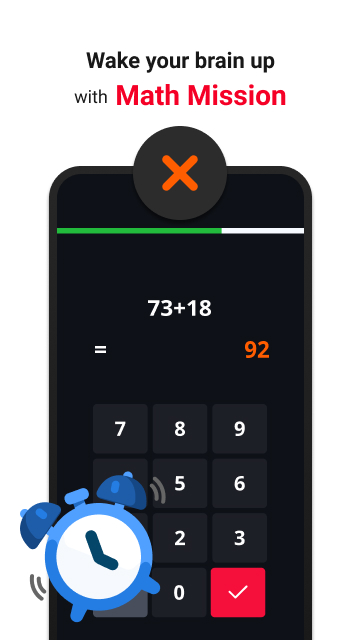 Android application Alarmy - Joyful Alarm Clock screenshort