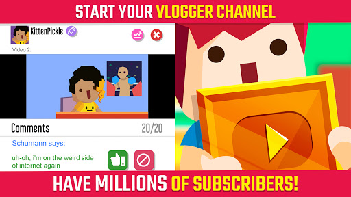 Vlogger Go Viral: simulador de vida de Streamer Tuber