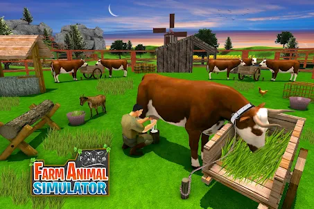 農場動物模擬器：家庭農業