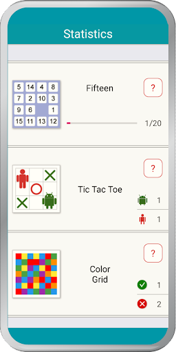 Fifteen and other games Screen 2