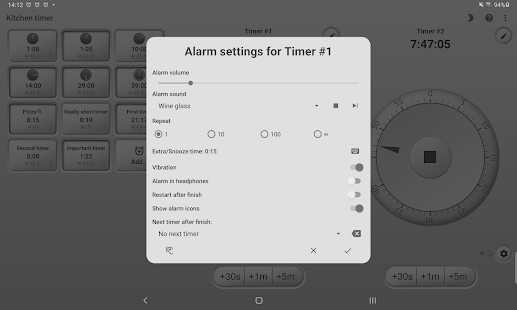 Kitchen Timer android2mod screenshots 10