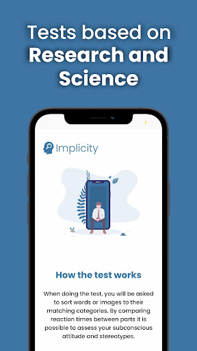 Implicity - Subconscious Tests Screen 3