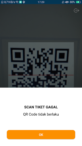 Nexa Ticket Scanner Screen 3