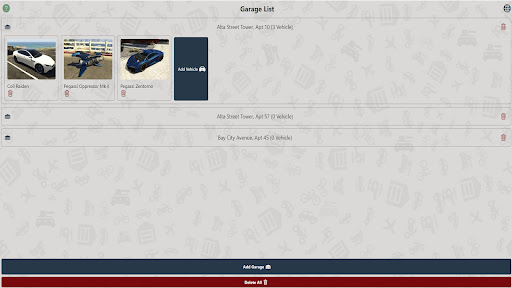 Online Garage Screen 3