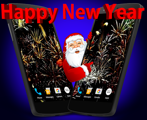 Android application Fireworks Live Wallpaper screenshort