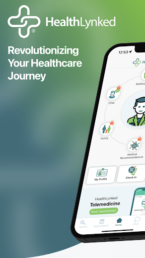 Android application Healthlynked screenshort