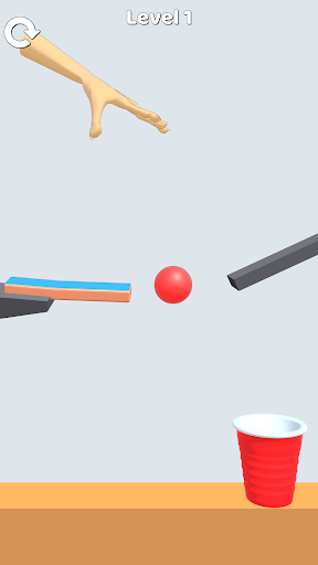 Android application Ball vs Cup screenshort