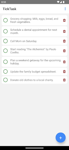 Android application TaskTick - Simple Todo List screenshort