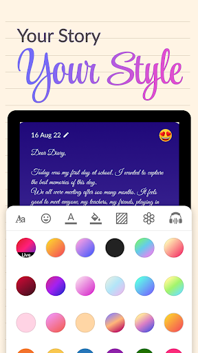 Screenshot of Daily Journal: Diary with lock
