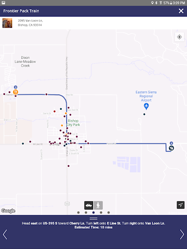 Screenshot of Visit Bishop CA