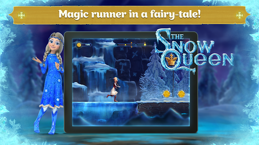 Snow Queen Frozen Fun Run! Runner Games! Kids Game Mod (Unlimited Money) Download screenshots 1