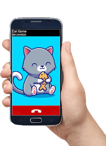 Fake Call Cat Game - Prank Cal