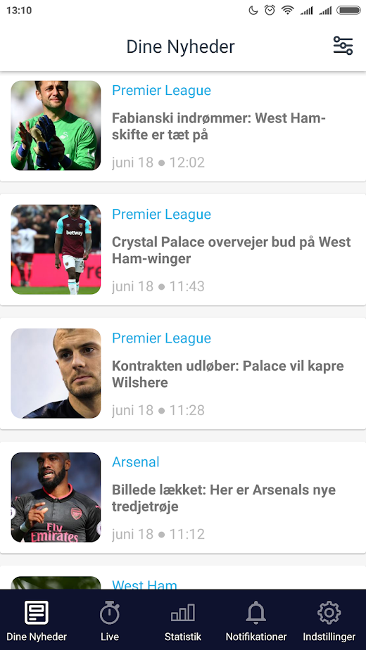 Android application PLBOLD screenshot