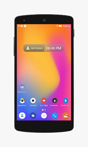 Android application Quick Contacts Widget screenshort