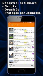 Aperçu de l'application