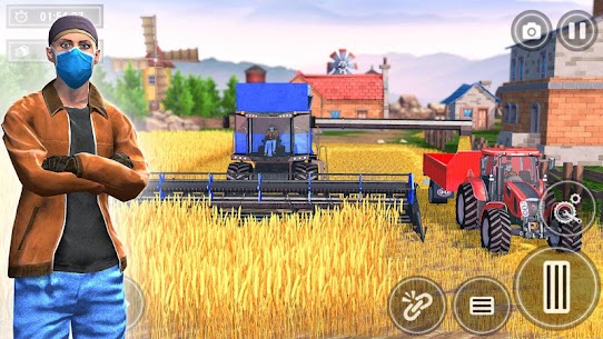 New Tractor Farming 2021 1.2 MOD APK (Cards Unlocked) 14