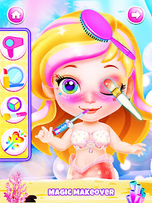 Captura de Pantalla 5 Princess Mermaid Games for Fun android