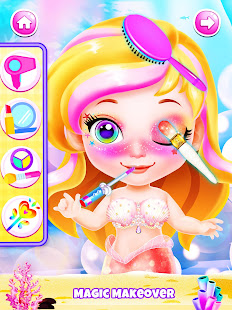 Princess Mermaid: Baby Games for Girls Kids screenshots apk mod 5