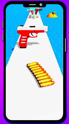 Bullet Runner! Long Stack Rush - Screenshot 2
