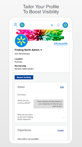 Android application Finding North Network screenshort