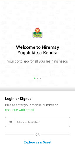 Niramay Yogchikitsa Kendra Screen 2