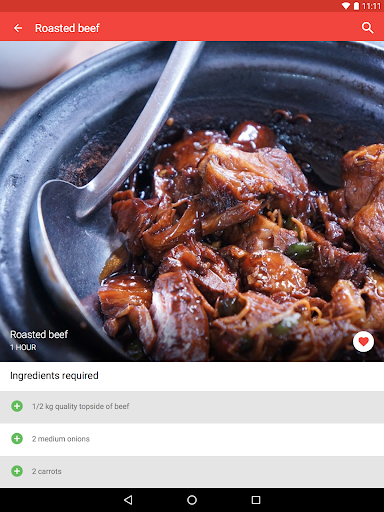 Screenshot of Cuban Recipes
