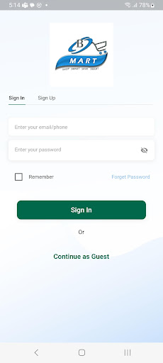 App preview