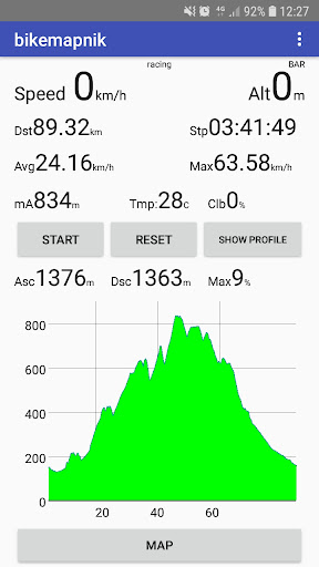 Bikemapnik Screen 2