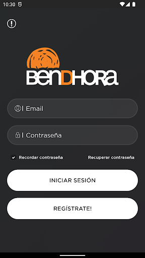 Android application BENDHORA screenshort