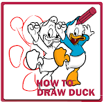 Cover Image of Télécharger How To Draw Cartoon : Duck Bir  APK