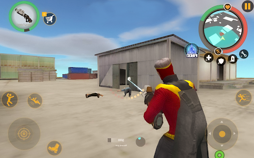 Superhero Spider Rope Gangster Screen 3