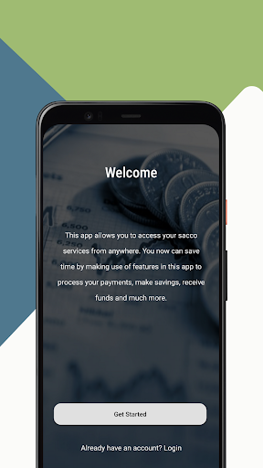 Android application NSSF Sacco screenshort