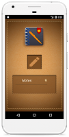 screenshot of Notebook - Organize Ideas List