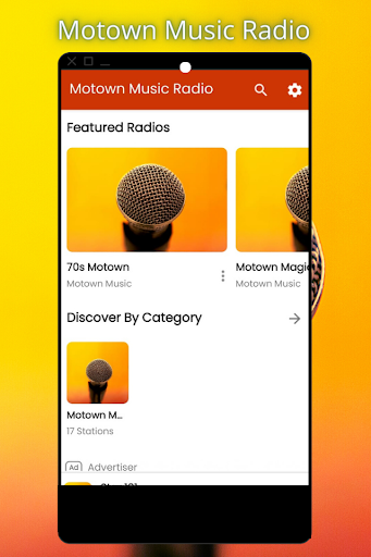 Motown Music Radio App Songs Screen 2