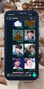 Captura 9 Jin BTS Animated WASticker android