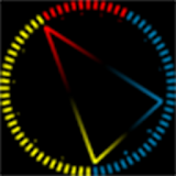 Trigon clock (live wallpaper) icon