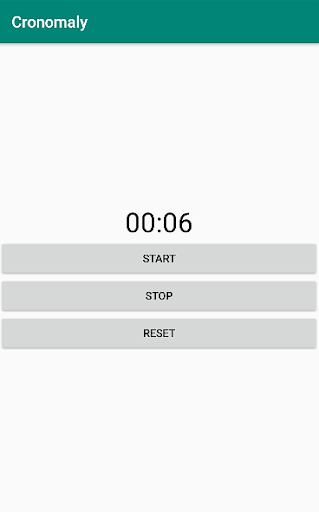 Android application Cronomaly screenshort