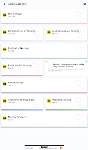 Nursing Licensure Practice Screenshot