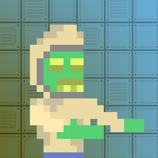 Space Pixel Zombie