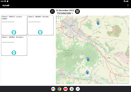 Intervention Parcelles Screen 3